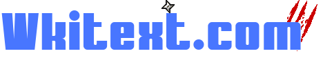 Logo kí tự đặc biệt Wkitext