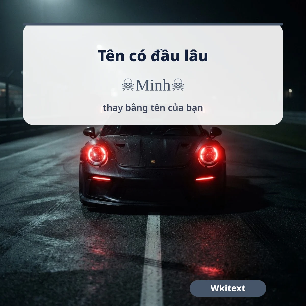 Mẫu kí tự đầu lâu có nút COPY