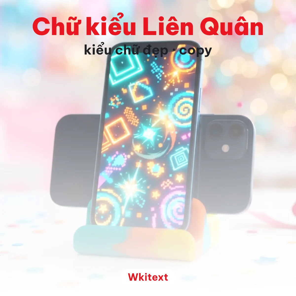 Chữ kiểu Liên Quân với kiểu chữ Unicode để chép và dán