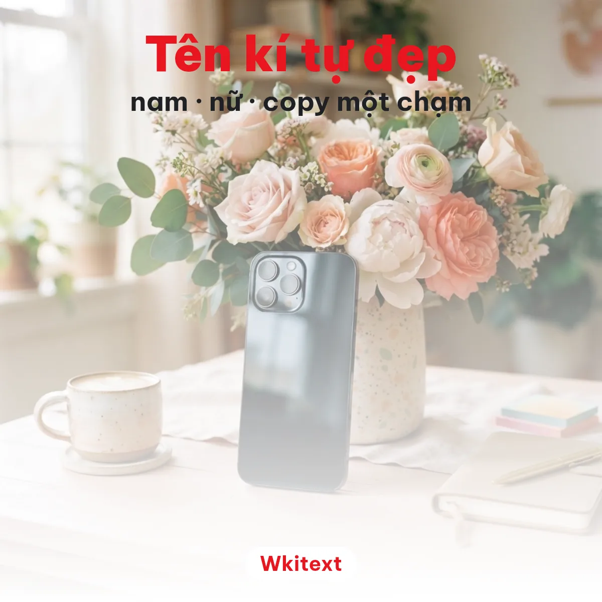 Tên kí tự đặc biệt cho nam và nữ để chép và dán